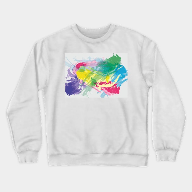 Color palette in random order Crewneck Sweatshirt by Dmitriy